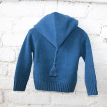 Baby Cashmere Hooded Sweater | Sapphire