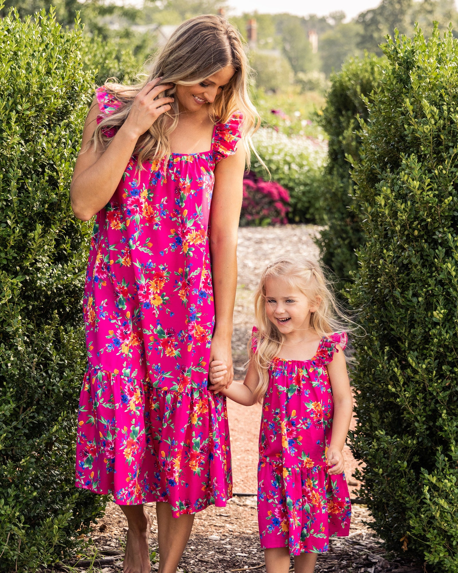 Women's Twill Celeste Dress | Summer Blooms