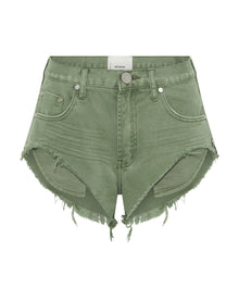 Rollers Low Waist Denim Shorts | Super Khaki