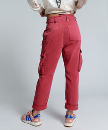 Safari High Waist Relaxed Tapered Denim Jeans | Red Envy