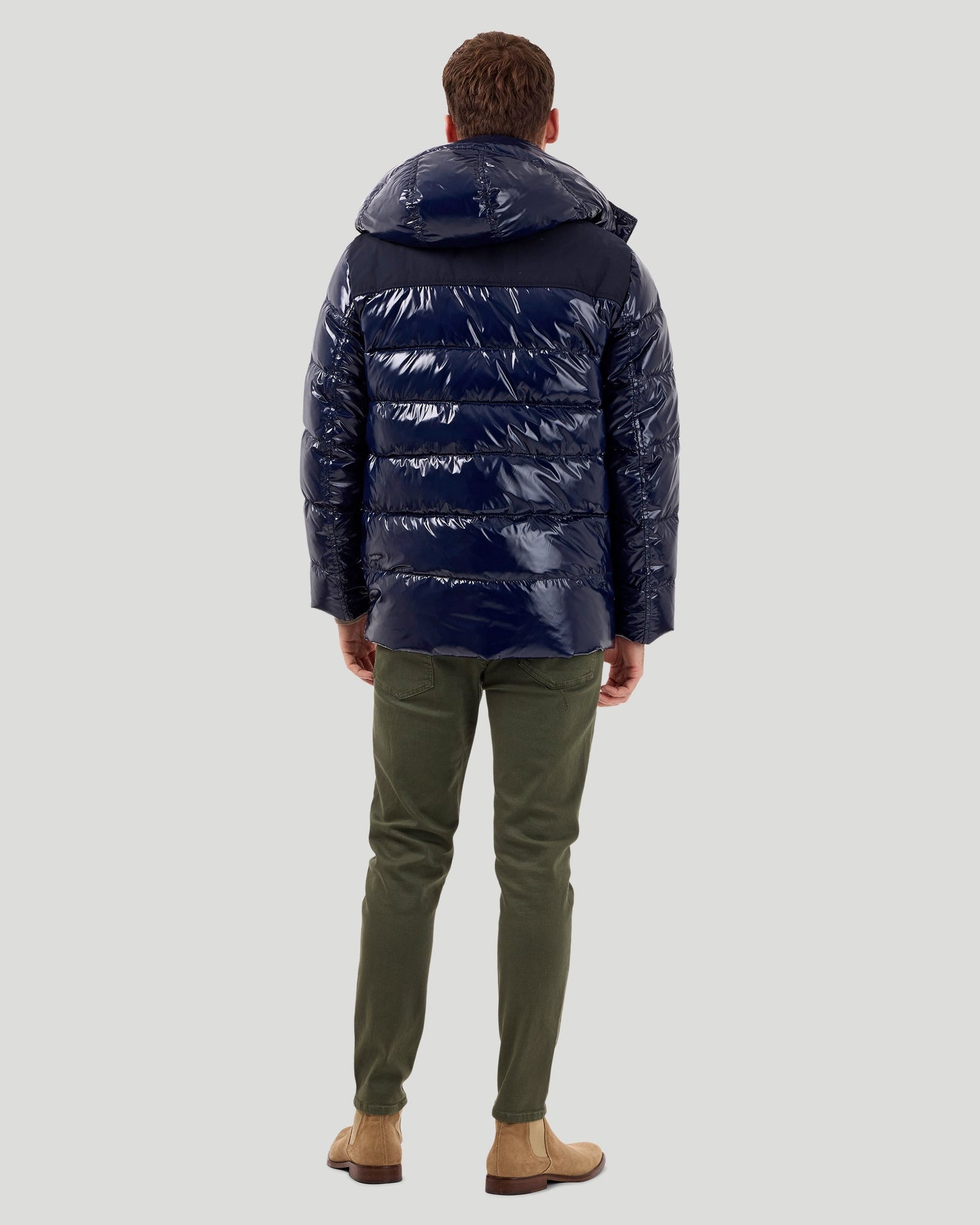 Après-Ski Parka With Detachable Select Shearling Lamb Collar | Men | Navy x Navy