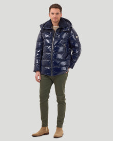 Après-Ski Parka With Detachable Select Shearling Lamb Collar | Men | Navy x Navy