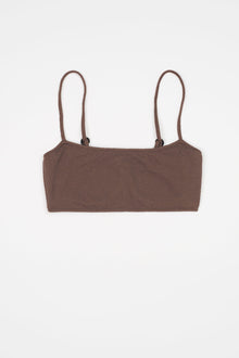 Boucle Hidden Underwire Bikini Top | Choco