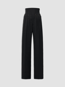 Juno Corset Waist Pant | Black