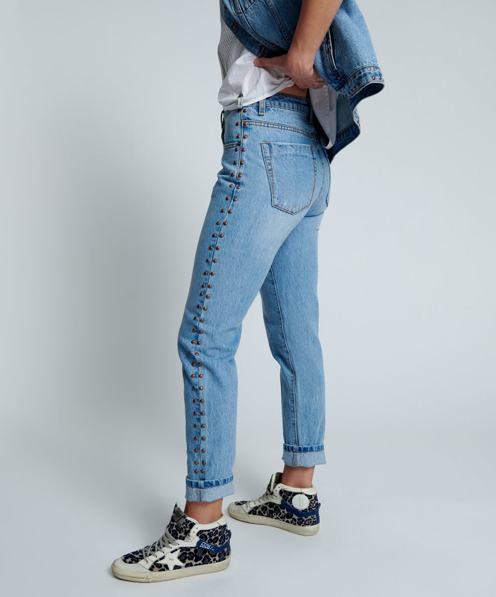 Awesome Baggies High Waist Straight Leg Denim Jeans | Ocean