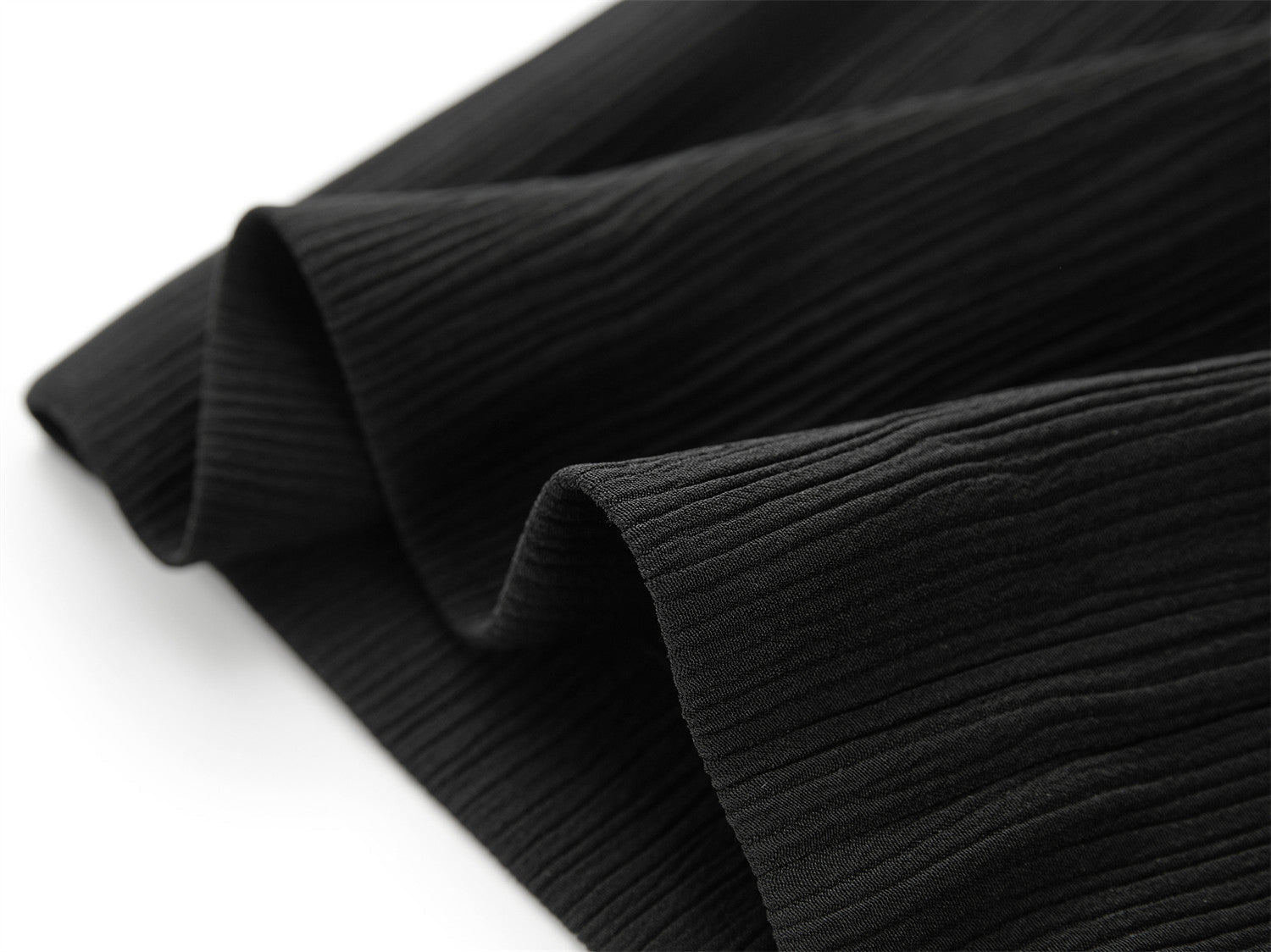 Straight-Leg Casual Pants | Black