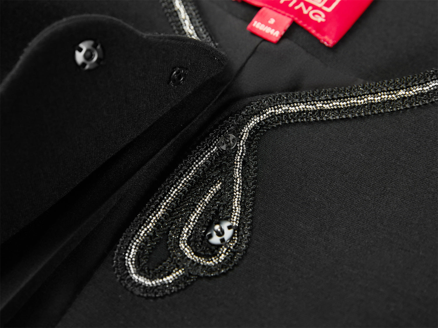 Business Wool Suit Coat | Black