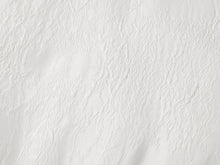 Mulberry Silk V-Neck Jacquard Jacket | White