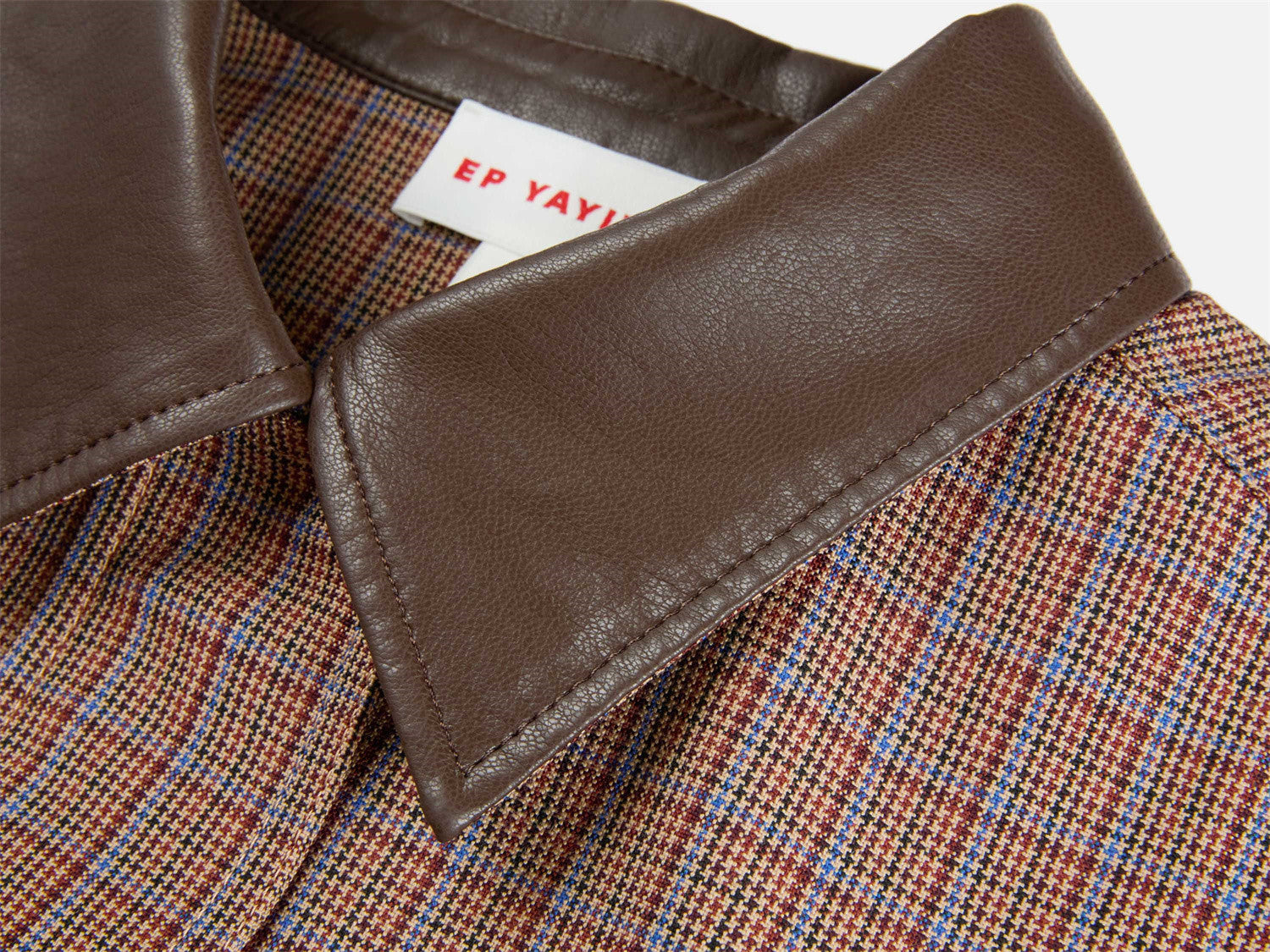 Plaid Jacket | Brown