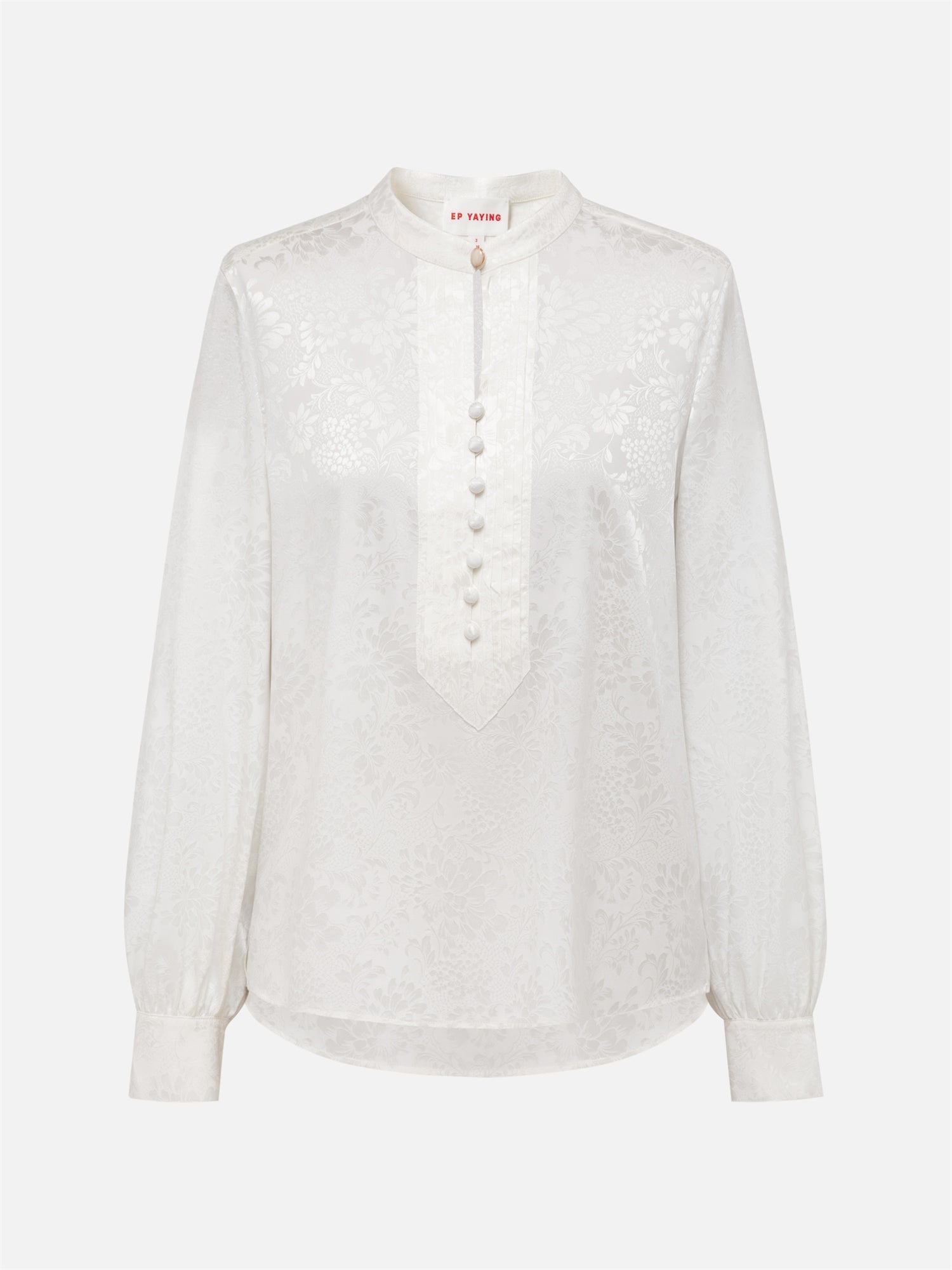 Pleated Blouse | White