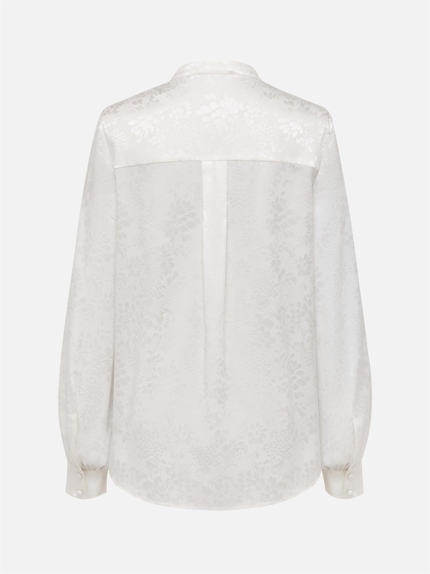 Pleated Blouse | White
