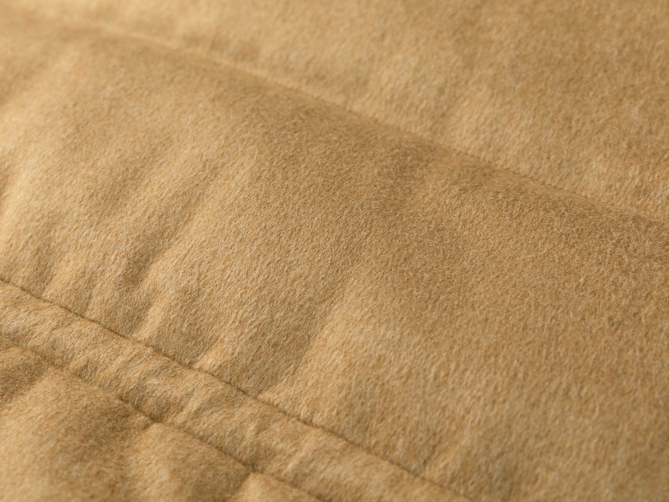 Cashmere Goose Down Jacket | Camel