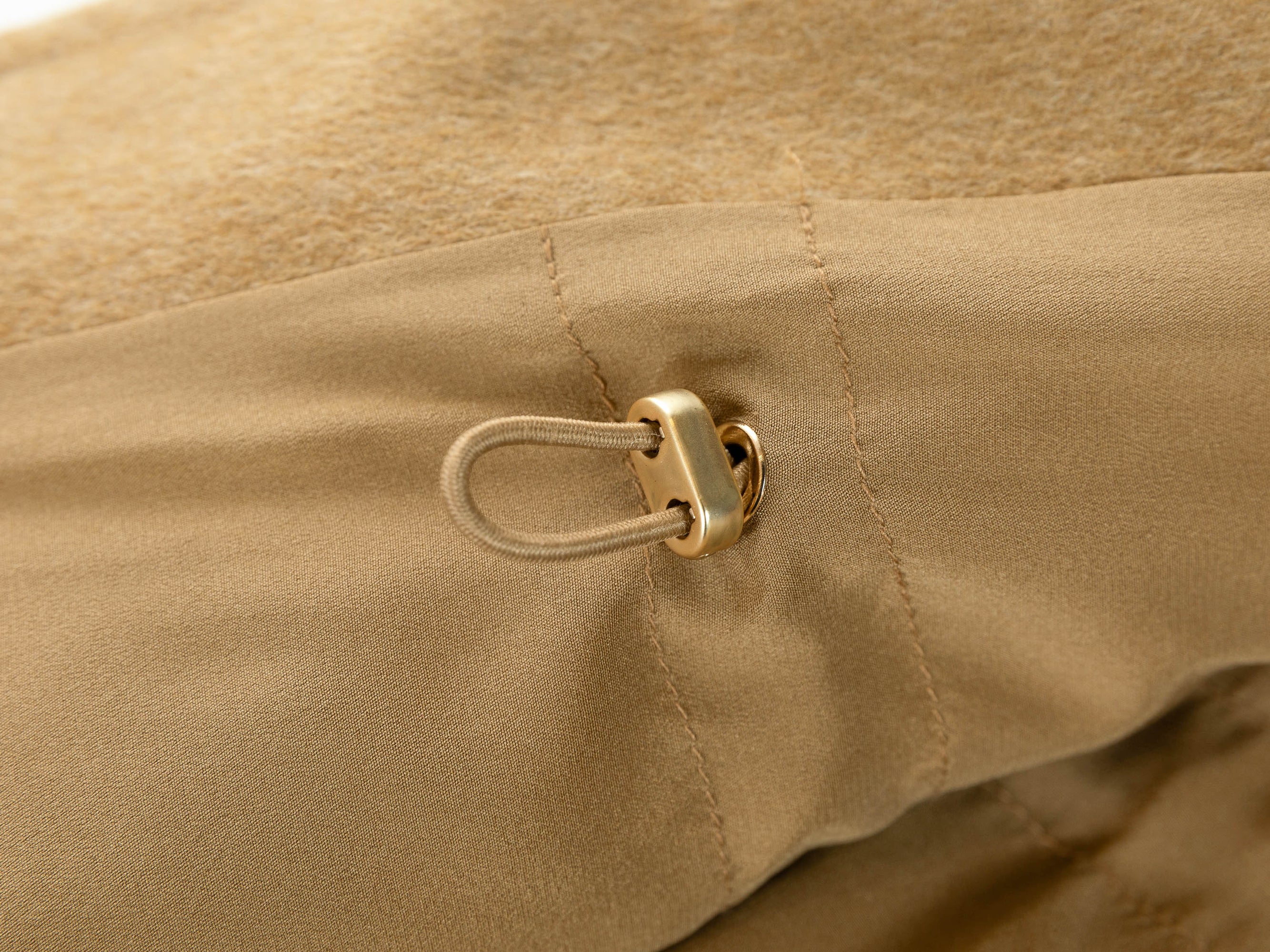 Quilted Vest | Camel