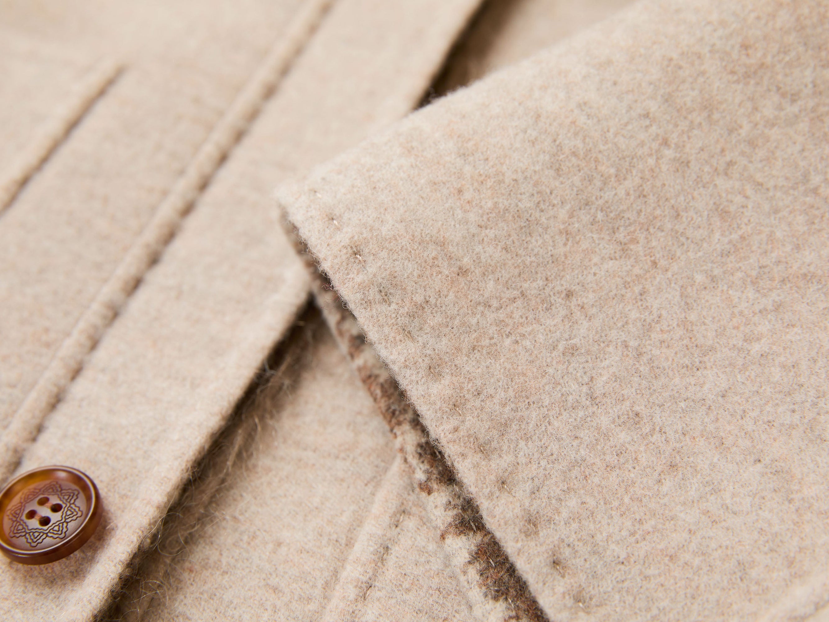 Wool Coat | Beige