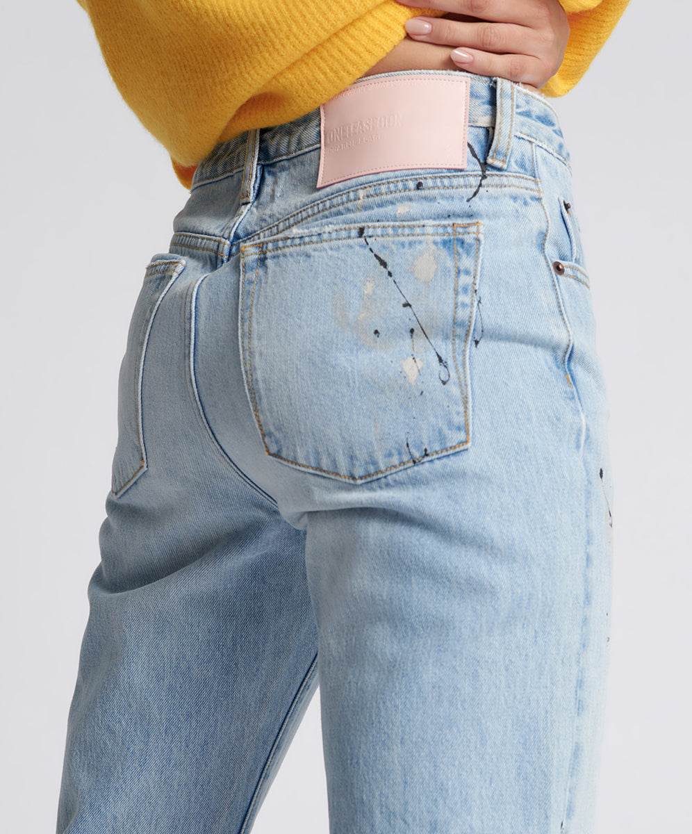 Charlie High Waist Slim Flared Denim Jeans | Fleetwood Artiste