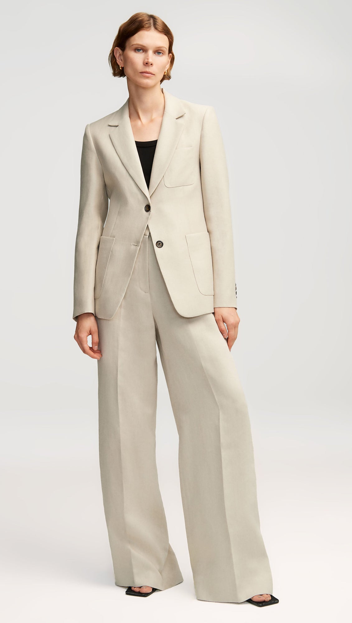 Weekend Blazer in Linen | Sand