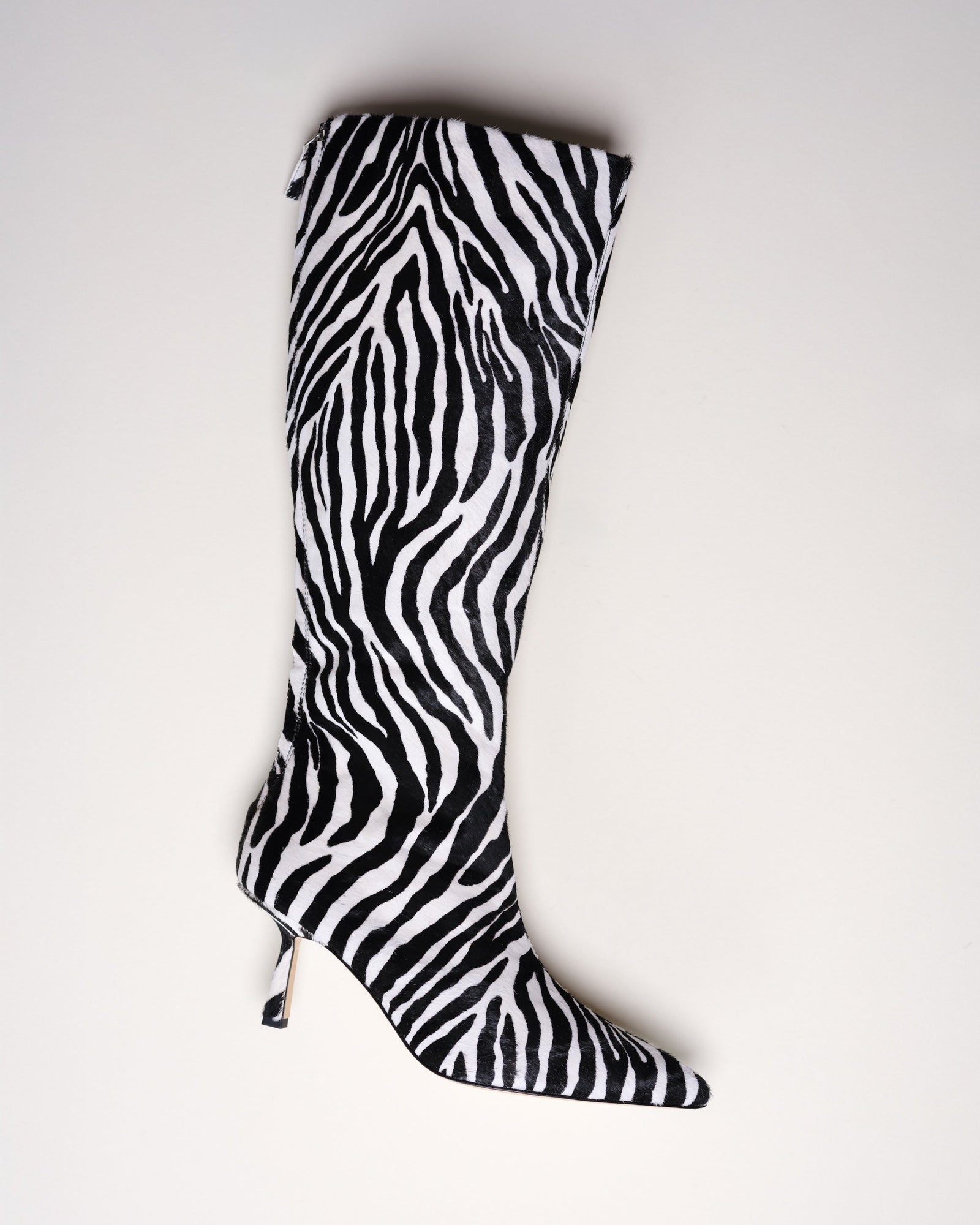 Petra Calf Boot | Zebra