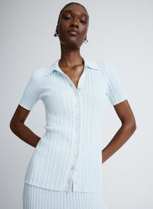 Avi Top | Glacier W/ Silence Trim