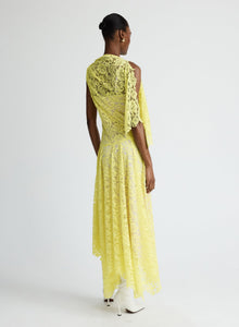 Lydia Dress | Yellow Lace