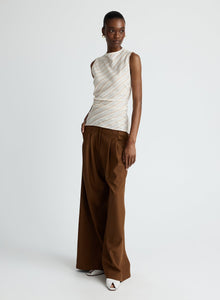 Krysta Top | Russet Stripe