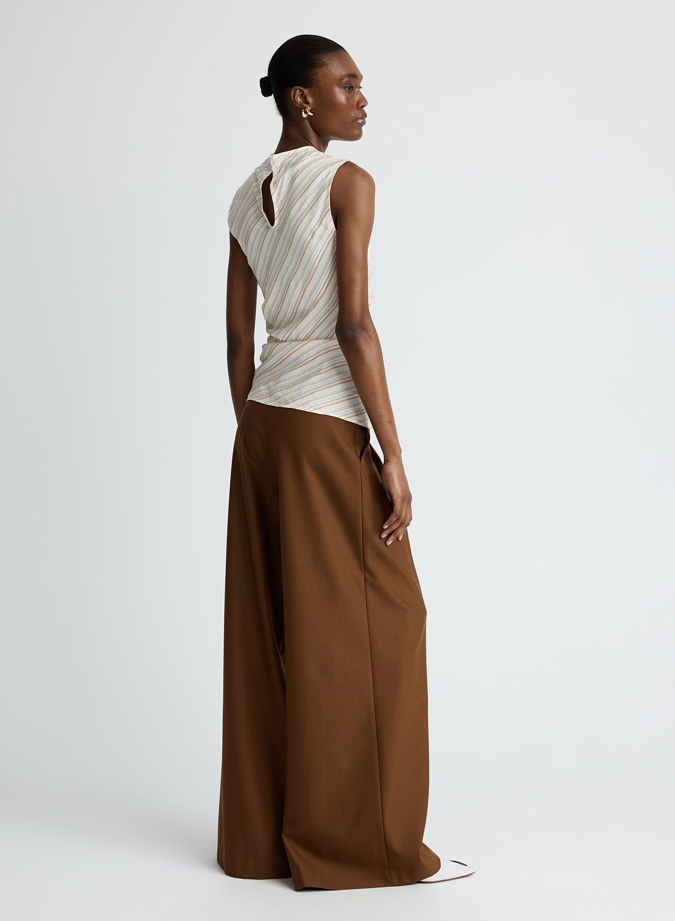 Krysta Top | Russet Stripe