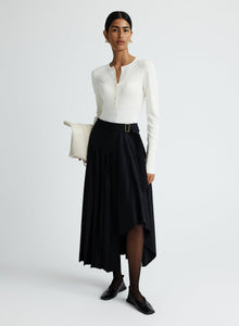 Virginia Skirt | Black Wool