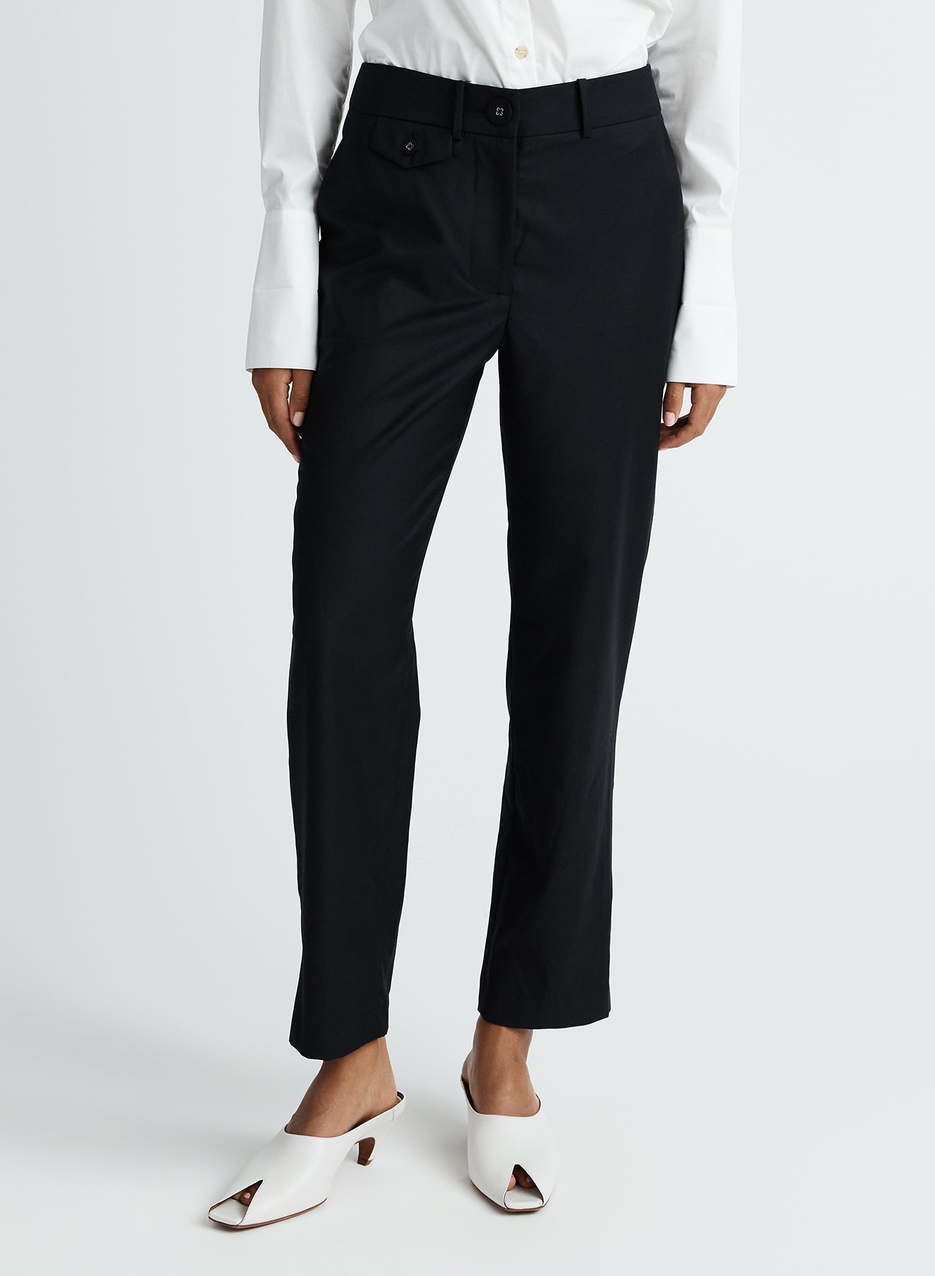 Juliette Pants | Black Wool