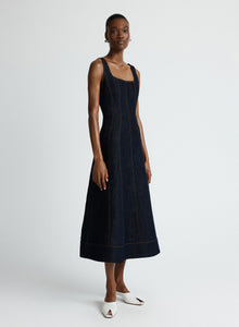 Justice Dress | Dark Indigo