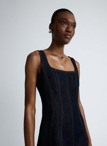 Justice Dress | Dark Indigo