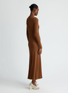 Aubrey Dress | Dark Cocoa
