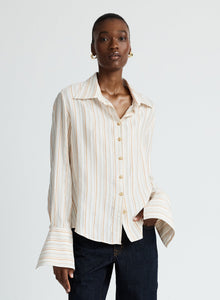 Odessa Shirt | Russet Stripe
