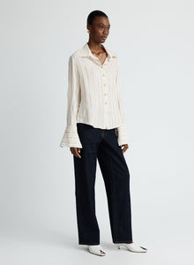 Odessa Shirt | Russet Stripe
