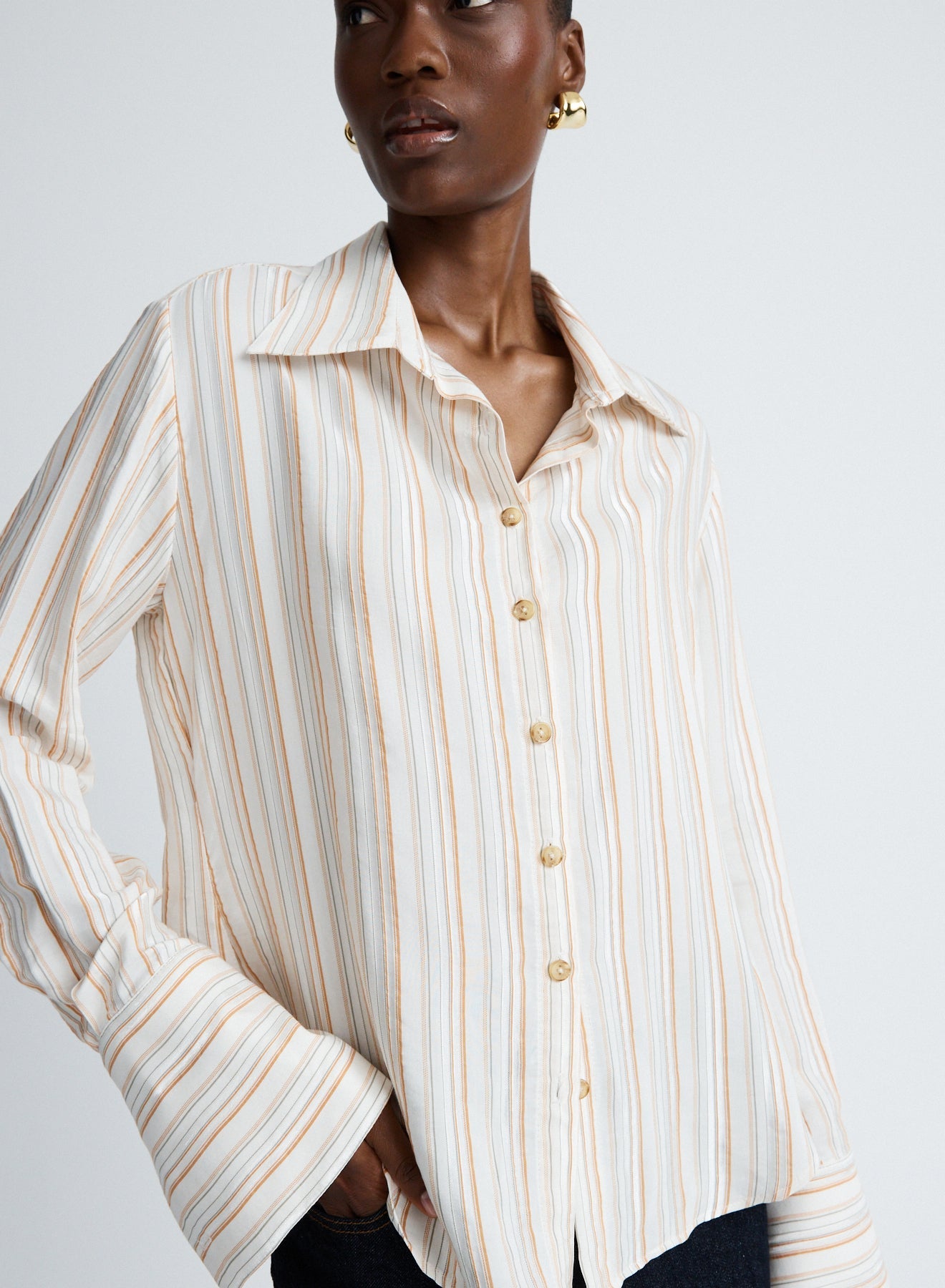 Odessa Shirt | Russet Stripe