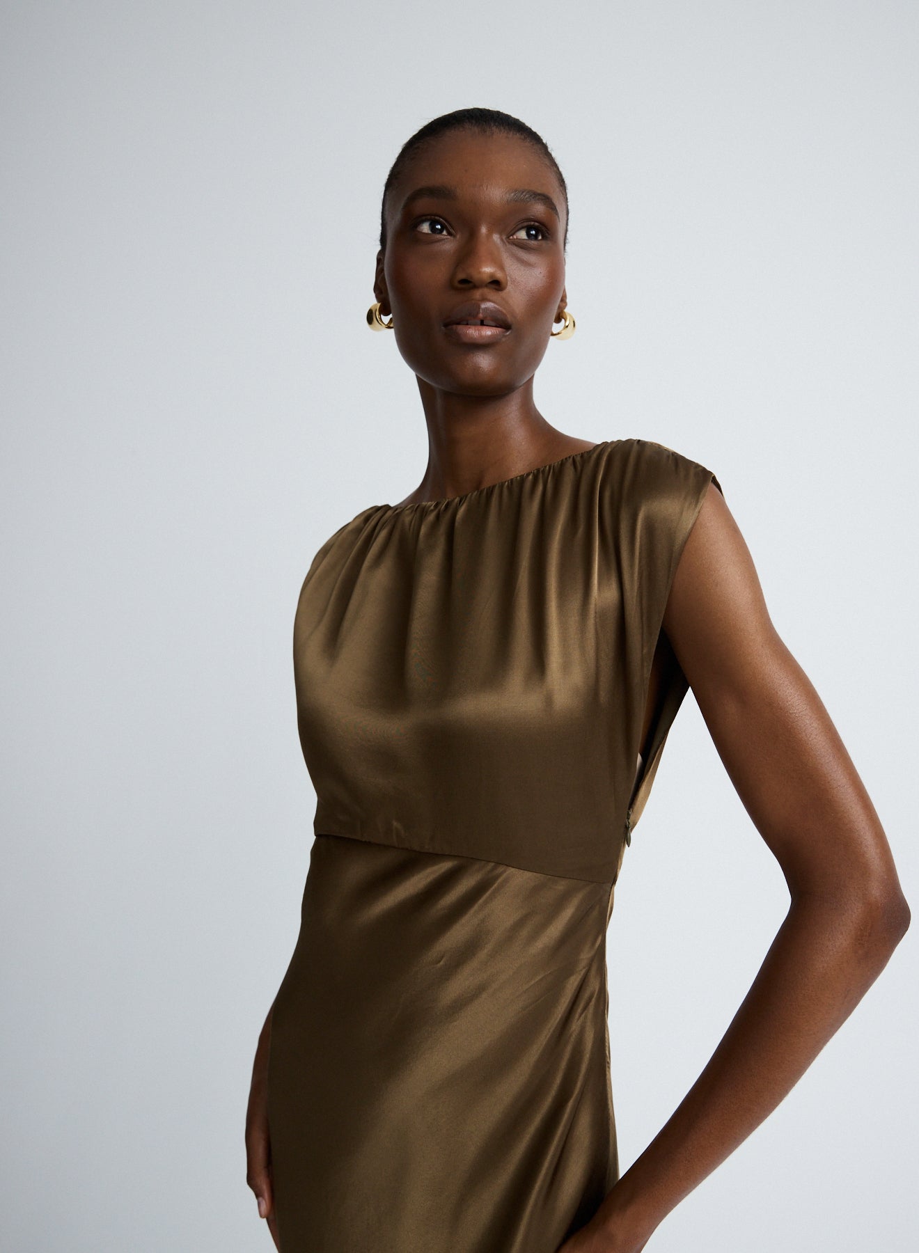 Ophelia Dress | Olive