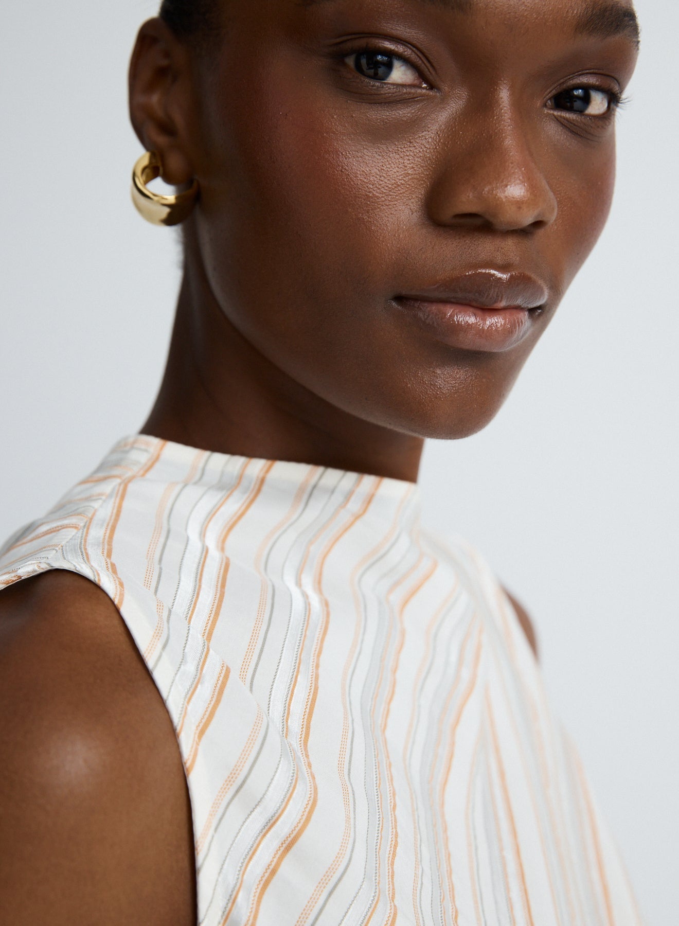 Krysta Top | Russet Stripe