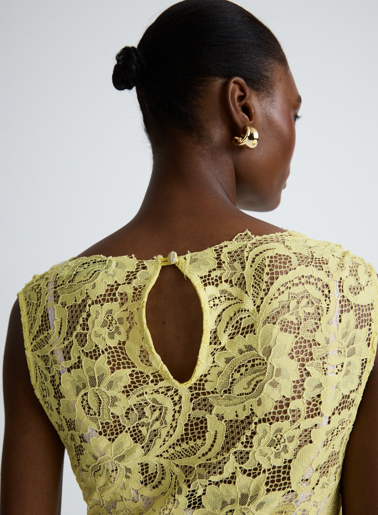 Indi Dress | Yellow Lace