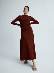 Harlow Dress | Burgundy