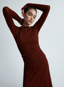 Harlow Dress | Burgundy