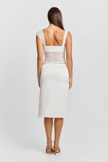 Anastasia Skirt | White
