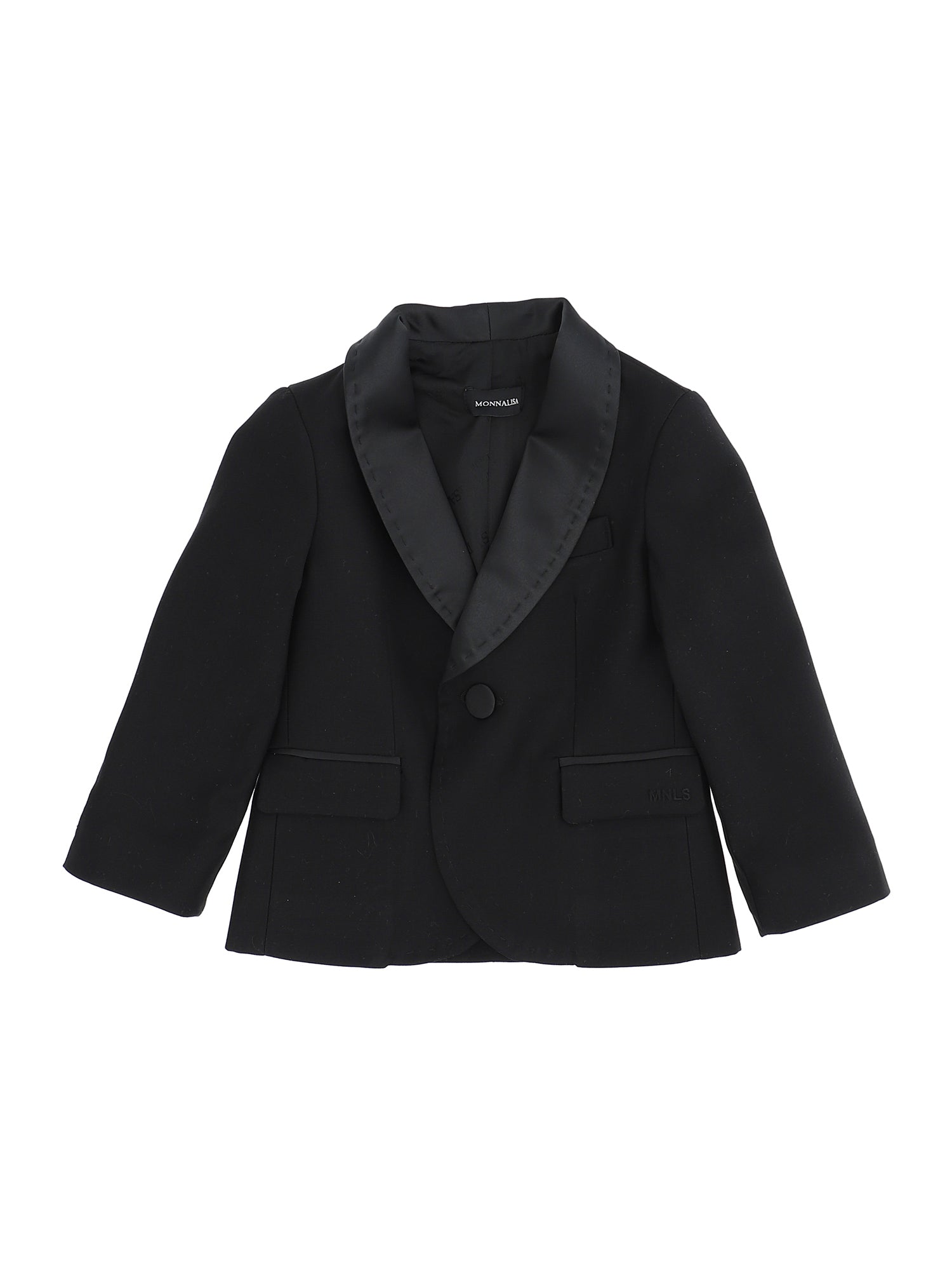 Boys | Smoking Jacket | Black