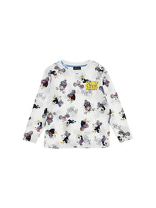 Boys | Johnny Bravo Jersey T-Shirt | Cream