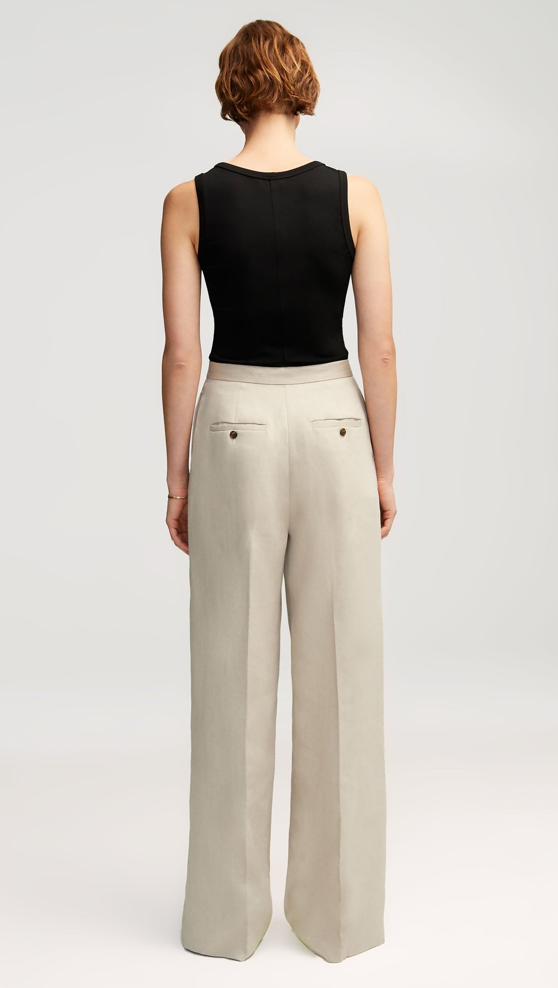 Jones Trouser in Linen | Sand