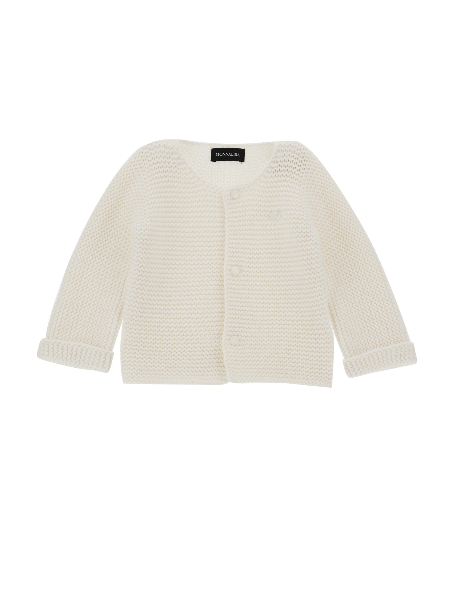 Boys | Tricot Cotton Cardigan | Cream