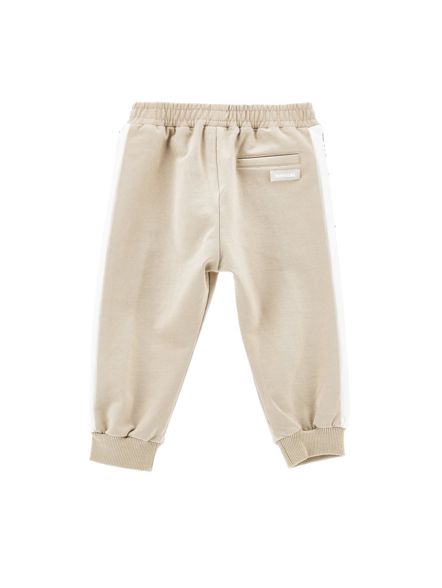 Boys | Jogger Pants With Sweatband | Ecru/White