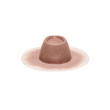 Harlowe Gradient-Print Fedora | Fawn
