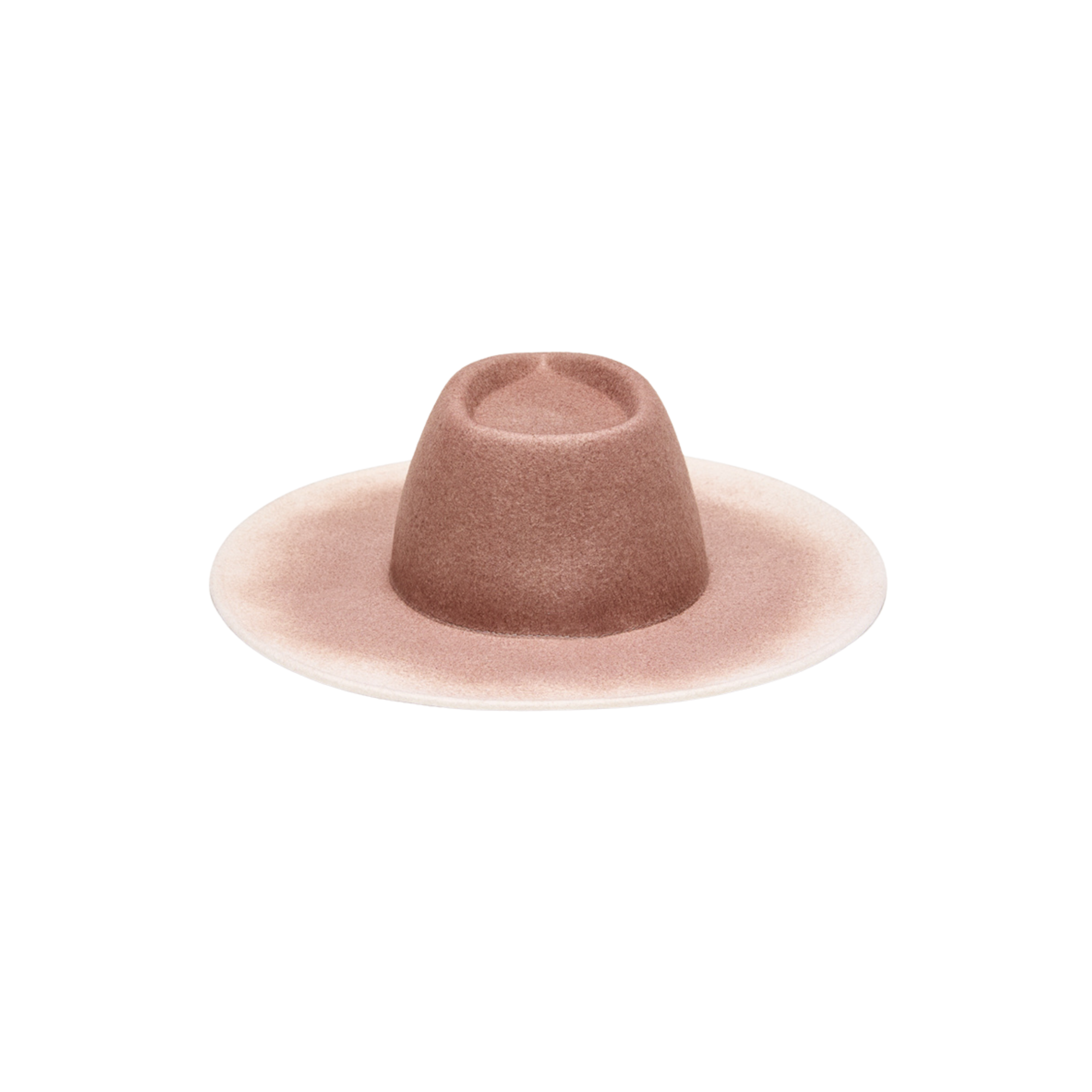 Harlowe Gradient-Print Fedora | Fawn