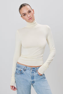 FITTED TURTLENECK TOP - ETERNE