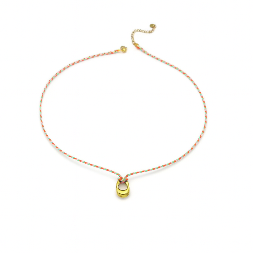 Amanda Necklace | Gold/Multicolor