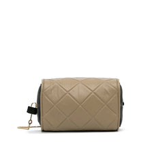 Burberry Pre-Owned Quilted Cube Chain Shoulder Bag | Women | Brown x Taupe