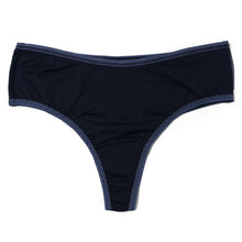 Movecalm Hi-Rise Thong | Blackberry Crumble x Waterfall Blue